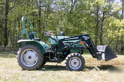 4WD 4X4 compact diesel tractor with loader - no 