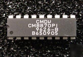 CM8870PI cmos integrated dtmf receiver 18-pin dip qty 3