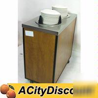 Commercial restaurant mobile plate lowrator w/ plates