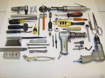 Dotco 90 degree angle air drill rv aircraft tools