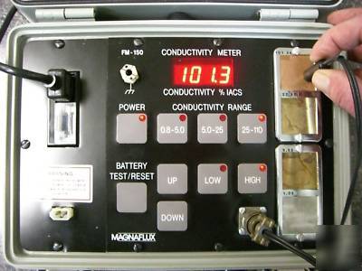 Eddy current digital conductivity magnaflux ndt 