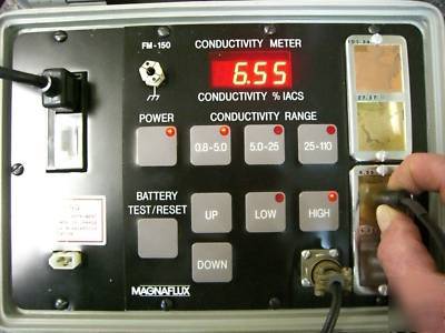 Eddy current digital conductivity magnaflux ndt 