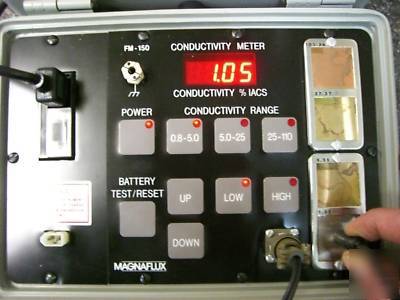 Eddy current digital conductivity magnaflux ndt 