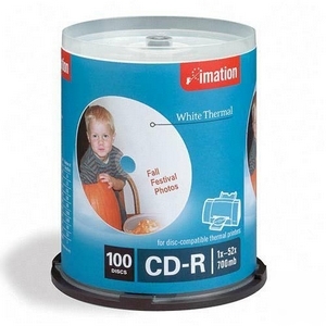 Imation 17274 -100PK cdr 52X 700MB 80MIN 