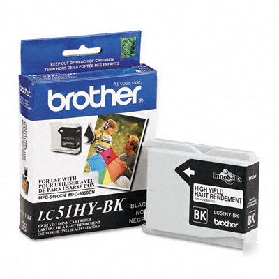 LC51 hybk inkjet cartridge; high-yield; black