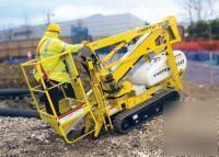 New nifty TD34T 40' track drive boom lift, ,20' outreach