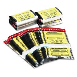 New tamper-evident twin deposit bags, 9 1/2 x 17 1/2...