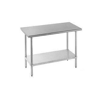 Nsf-commercial stainless steel work prep table 18 x 48