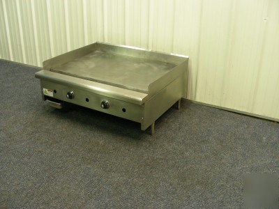 Royal gas commercial restaurant range griddle grill