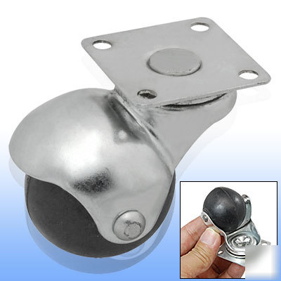 Top plate connector sofa rack swivel spherical caster