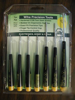 Wiha 7 pc esd safe torx plus screwdriver set 27894