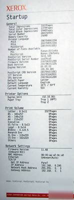 Xerox phaser 6180 mfp only 3327 pages 