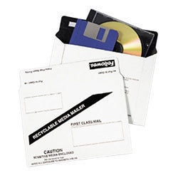 **bnip**disk/cd mailer, pack of 25- holds up to 3 disks