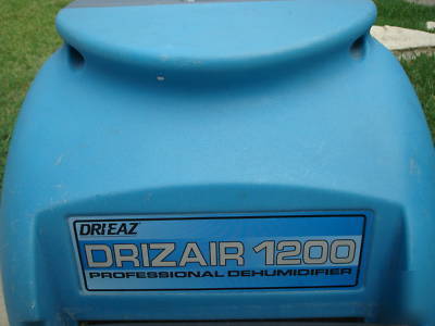 Drizair drieaz 1200 F203 professional dehumidifier 