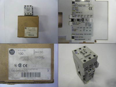 Ab 100-C43UDJ10 contactor 24VDC coil 240V 3PH 15HP 