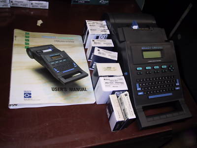 Brady LS2000 portable label printer & wire markers