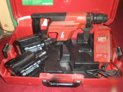 Hilti te 5-a 36V cordless 24V rotary hammer drill +bits