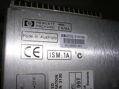 Hp E4219A atm network impairment emulator, used spare