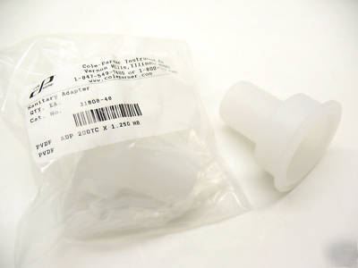 Kynar pvdf sanitary adapter 2