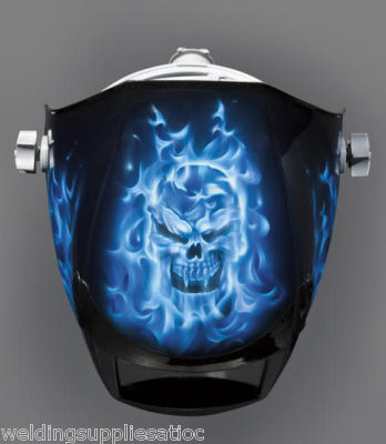 Miller performance blue rage welding helmet 241458