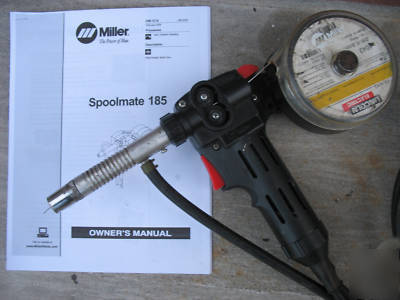 Miller sga 100 controller and spoolmate 185 spoolgun