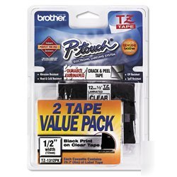 New brother laminated tape cartridge TZ1312PK