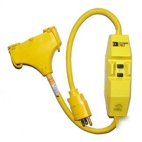 New coleman cable 15AMP 120V heavy duty in-line gfci 