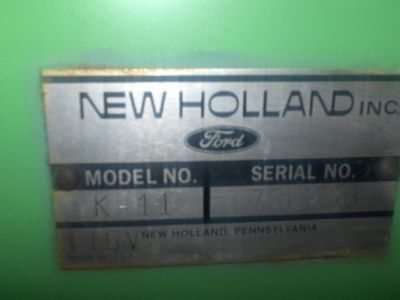 New holland centrifugal spin dryer - k-11