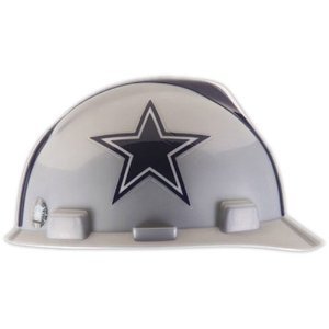 New msa safety works 818423 dallas cowboys hard hat