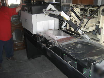 Shrink wrap unit w/ heat tunnel