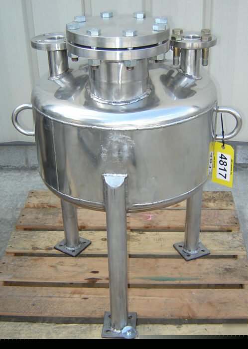20 gallon stainless steel vessel tank model 20DBT