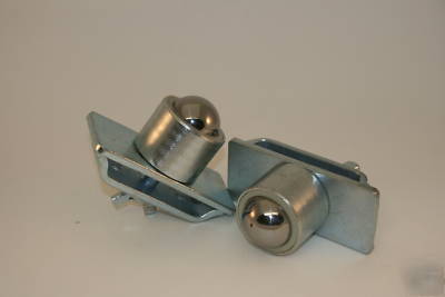 3 pairs of ball transfer heads, fits v-head pipe stands