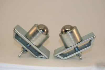 3 pairs of ball transfer heads, fits v-head pipe stands