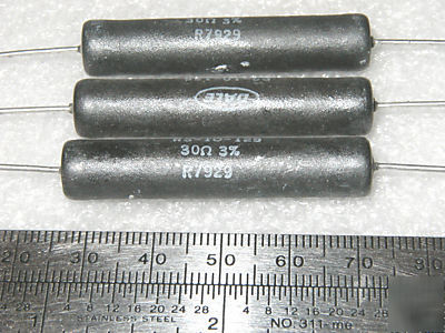 30 ohms 3% @ 10 watts ww power resistors (20 pcs) 
