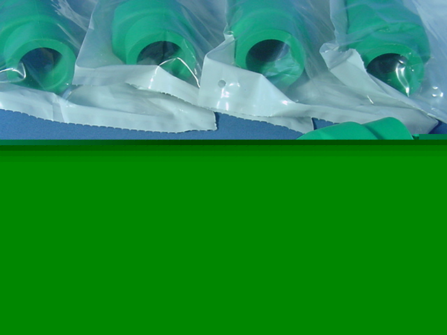 5 green leviton 18 series cam plug insulating sleeves