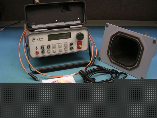 Aeroflex ifr gps-101 gps simulator with horn and manual