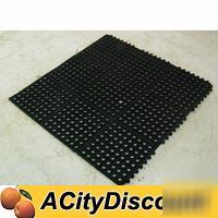 Anti-fatigue no slip kitchen bar rubber floor mat 37X37