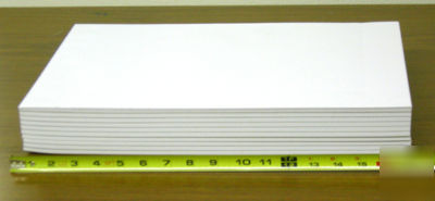 Blank notepads 11X17
