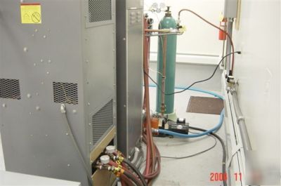 Centorr 2400C graphite vacuum furnace working