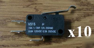 Club car golf cart micro switch microswitch 3 terminals