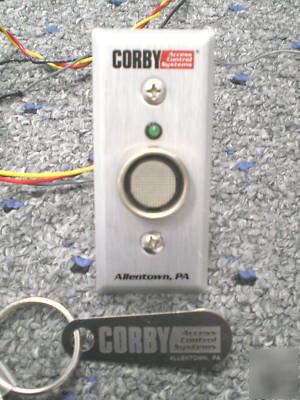 Corby access control 4304 data chip reader mullion led