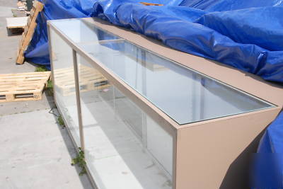 Display showcase & matching register fixtures-used