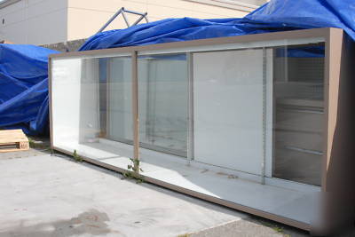 Display showcase & matching register fixtures-used