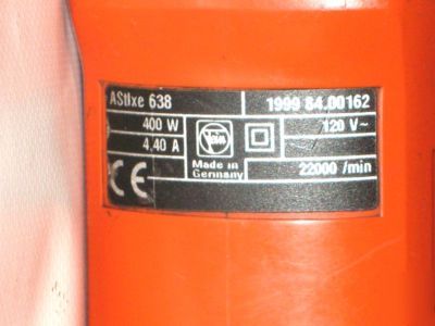 Fein astlxe 638 caulking cutter