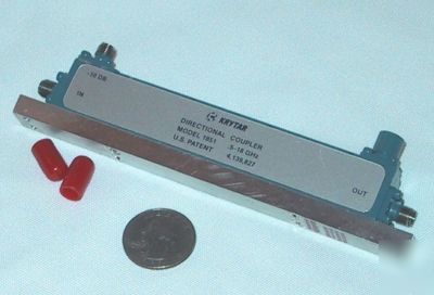 Krytar 1851 directional coupler 10 db wide 0.5-18.0 ghz