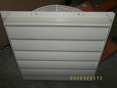 New fantech 2SCR24D1 corrosion-resistant shutter fan 
