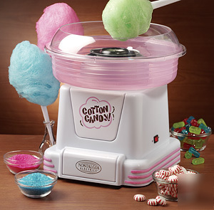 New sugar free/hard candy cotton candy maker machine