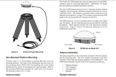 Novatel active gps antenna gps-501 23DB gain