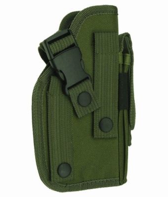 Od green tactical taigear molle vest side holster 