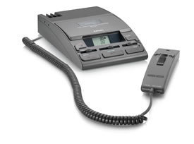 Philips 725 minicassette desktop dictation kit lfh-725 
